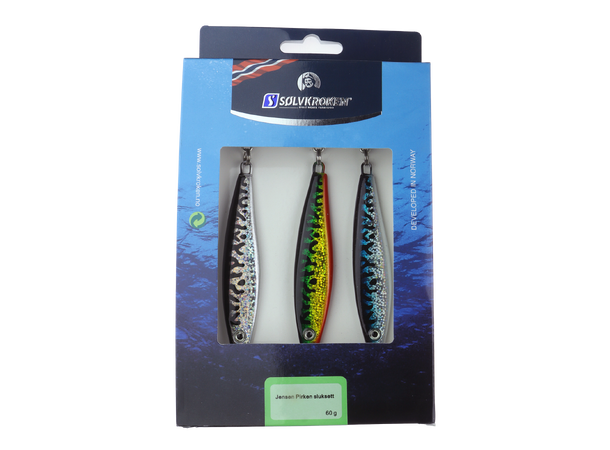 Sølvkroken Jensen Pirken - 3pk 60gr 