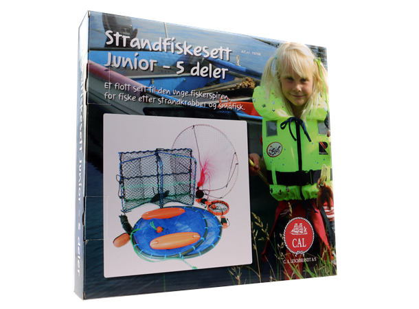 Strandfiskesett junior