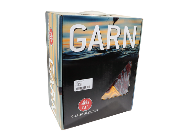 CAL Trollgarn - Nylon nr 3 Rødt - 27,5x1,8 meter - 63 mm 