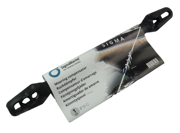 Forsheda Fortøyningsfjær nr.1 420 mm rykkdemper 10-12 mm tau - Gummi 
