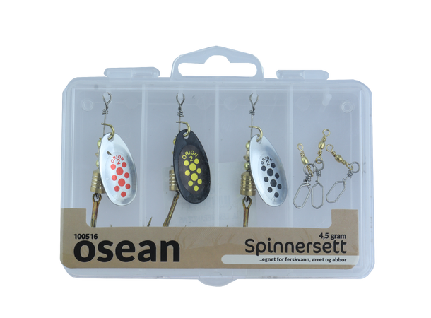 Osean Spinnere - 3pk 4,5gr 