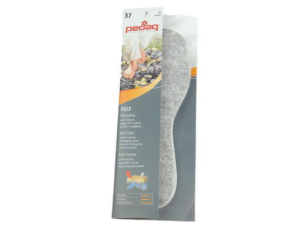 pedag Såle Filt - 3 mm - str 37 