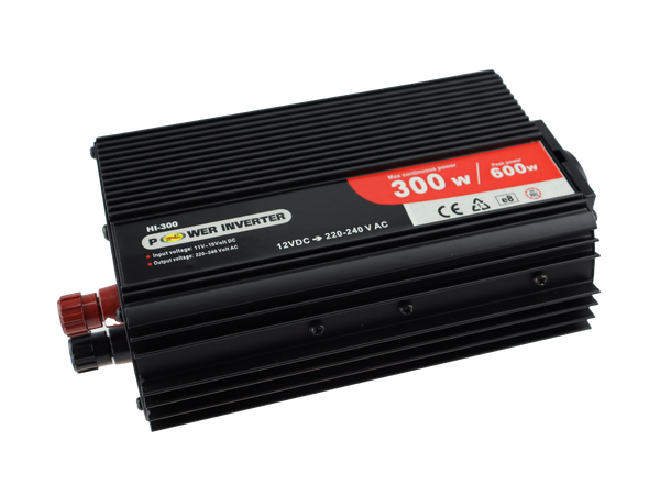 CAL Inverter m/USB 12v dc-220v ac 300w 