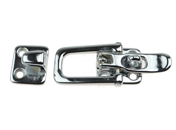 Osean Lukestrammer Forkrommet messing - Rett - 70x25 mm 