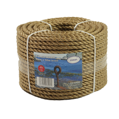 Tau Kunsthamp 6 mm - 50m - Kveil