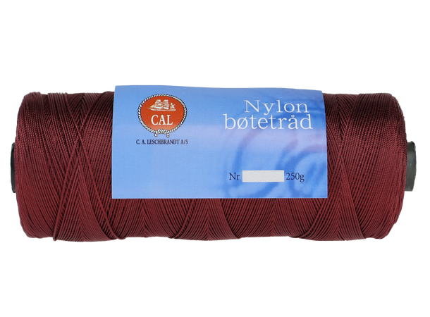 Bøtetråd Nr 3 - Brun Nylon - 0,55 mm - Spole 