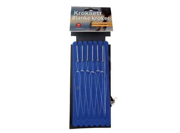 Osean Blanke kroker Kroksett - 5 stk Blanke kroker - 2/0 