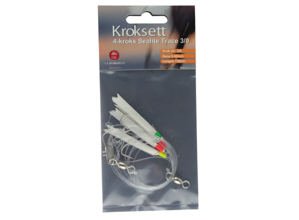 Osean Sealite Trace Kroksett - 3 stk - 3/0 