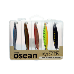 Osean sluksett Kyst / Elv - 5pk m/boks 18gr