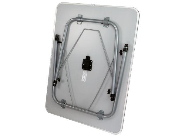 BÅL Campingbord - Justerbart Stål/Coated finèr - 80x60 