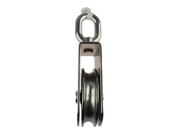 CAL Blokk - Enkel Rustfri - 100mm - 18mm tau 