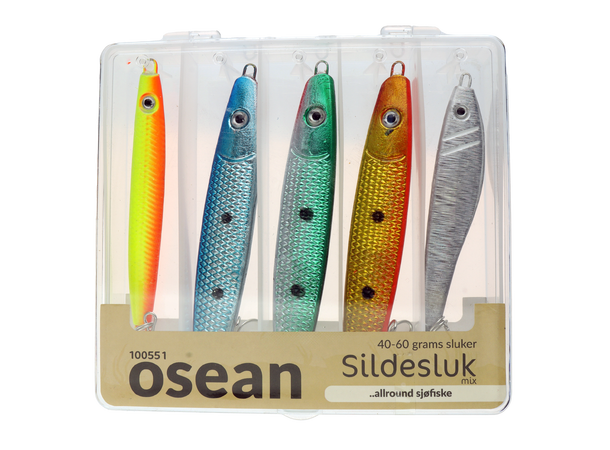 Osean Sildesluk Mix - 5pk 40gr, 60gr 