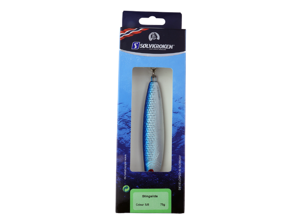 Sølvkroken Stingsilda Sølv / Blå - 75gr 