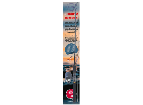 Fiskesett Osean Junior lukket snelle 5,6' 150cm 5-25gr