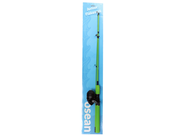 Osean Fiskesett Junior - 150 cm 5-25gr - Barn - Lukket snelle 