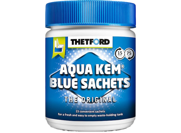 Aqua Kem Blue Sachets Sanitærveske - 15 doser 