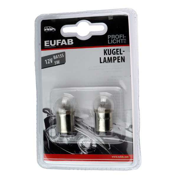 Eufab Lysp&#230;re - 2 pk 12v 5w BA15S
