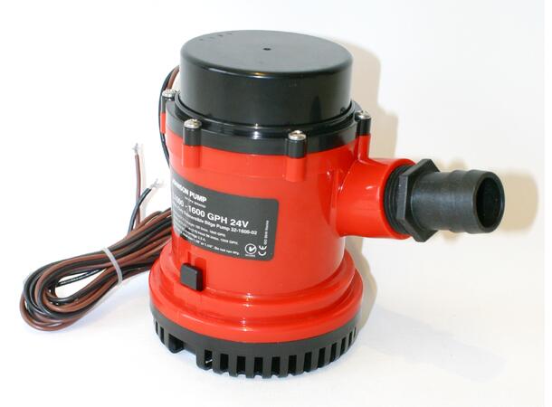Johnson Pump Lensepumpe L1600 24v - 1600 gph - 6000 l/t 