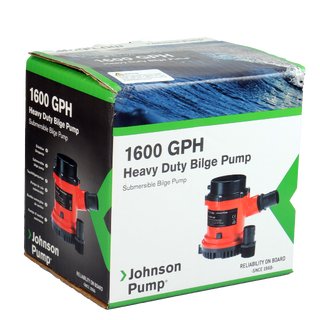Johnson Pump Lensepumpe L1600 24v - 1600 gph - 6000 l/t