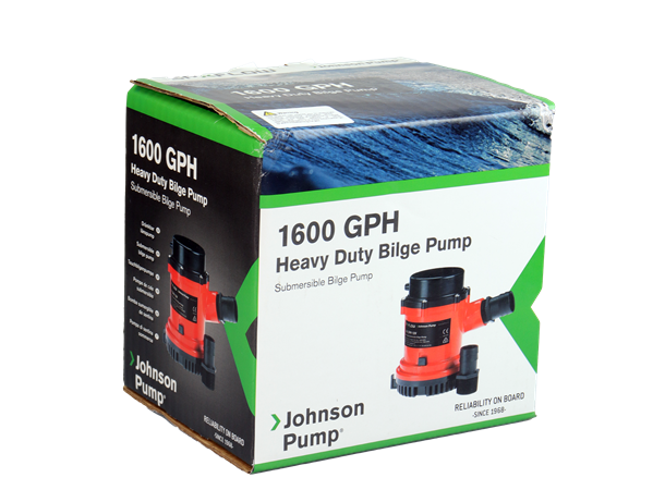 Lensepumpe Johnson Pump 1600gph 24v
