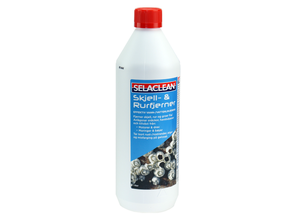 Selaclean Skjell- og rurfjerner Flaske - 1 liter 