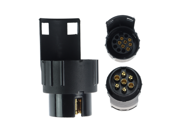 Tilhengeradapter 7-13 7 pol - 13 pol overgang 