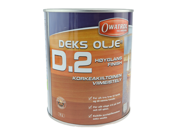 Owatrol Deksolje D2 Spann - 1 Liter 
