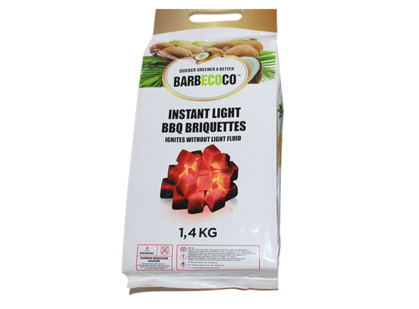 SAfire briketter Cube, Barbecoco 1,4kg 