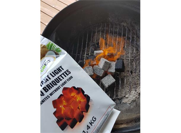 SAfire briketter Cube, Barbecoco 1,4kg