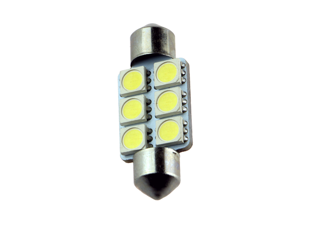 LED Lyspære for Lanterne SMD 5050 - 36mm 12v 1w 90lm 