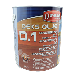 Owatrol Deks Olje D1 - 2,5 ltr