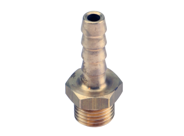 Tankkobling ¼'' slangestuss Messing - 8 mm 