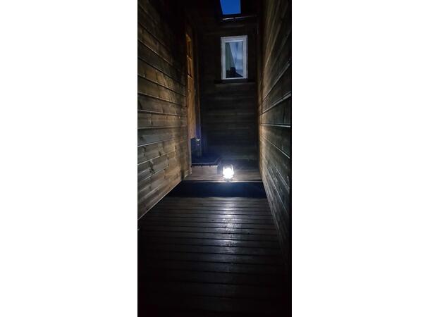 CAL Fjøslykt LED - 2xD Batteri - 24 cm 