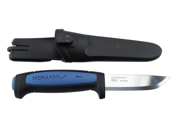 Morakniv Pro S Håndverkerkniv m/slire Allround, rustfri 224mm total lengde 