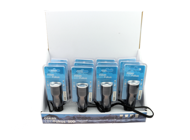 Osean Fokus 500 - LED Lommelykt 500 Lumen - AAA 