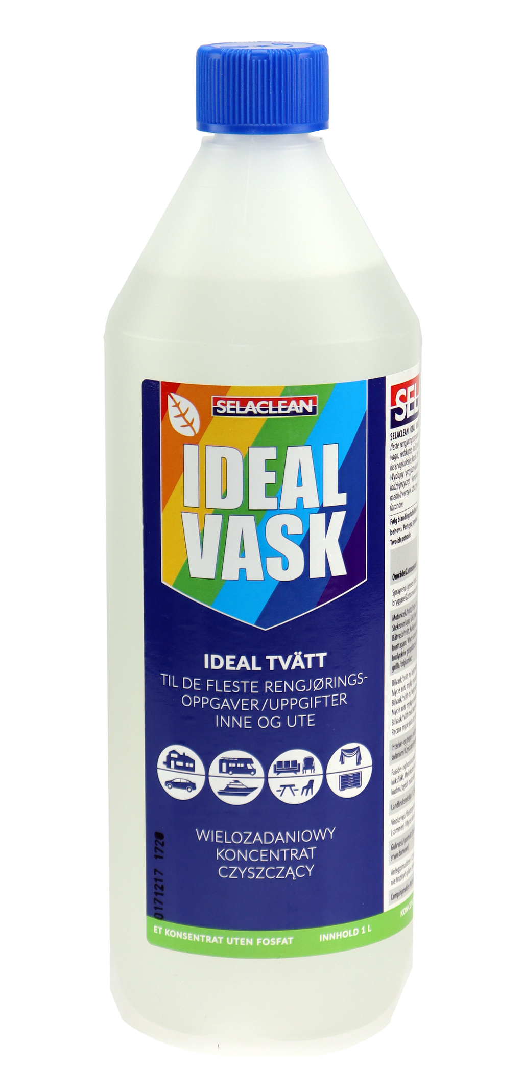 Vask Selaclean Ideal vask Flaske - 1 liter - C A Leschbrandt