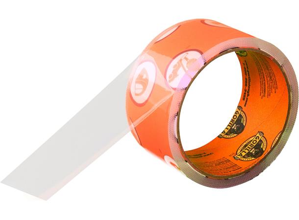 Gorilla tape, gjennomsiktig, 8,2m x 48mm