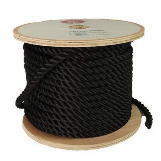 Tau Polyester - Sort Spole