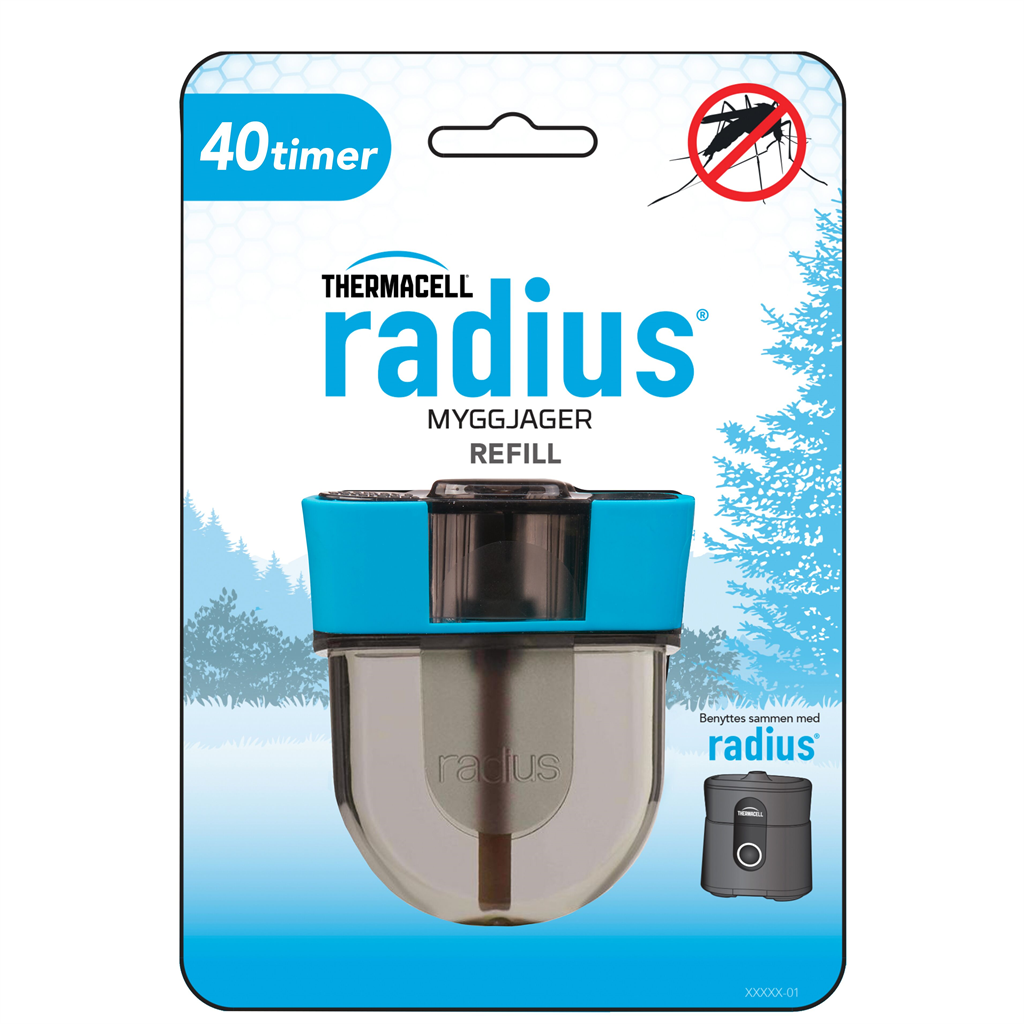 ThermaCell Radius/E55 refill Sort 40t C A Leschbrandt