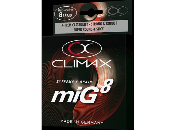 Climax miG 8 Multifilament,135m oliven 0,40mm  38kg