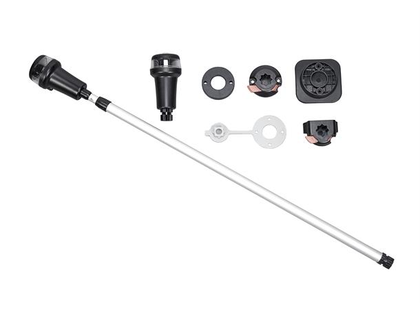 Lanternesett LED, batteridrevet m/stang