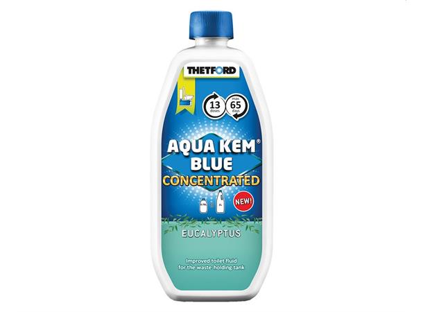 Aqua Kem Blue konsentrat Eucalyptus780ml Sanitærveske 