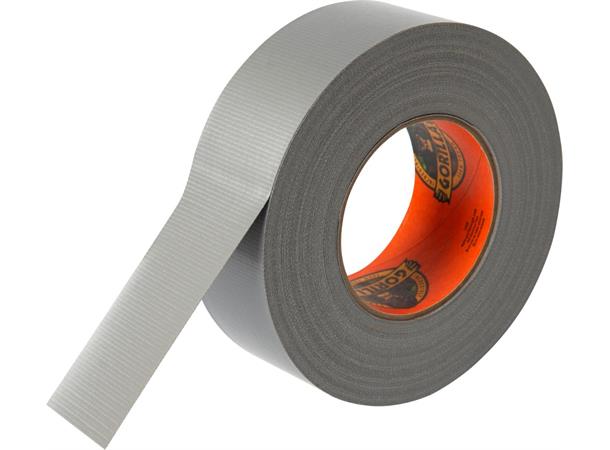 Gorilla Tape, 32m x 48mm, sølv