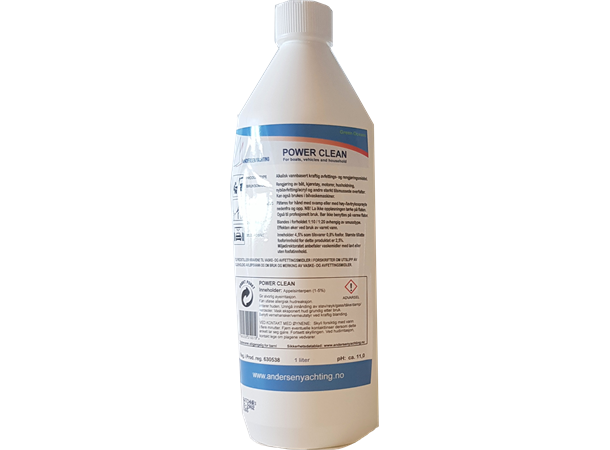 Power Clean vaskemiddel 1ltr