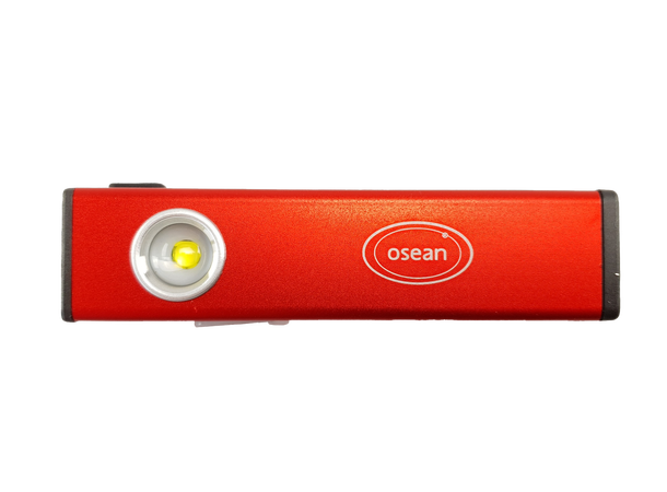 Osean LED 200 - LED Lommelykt 200 Lumen - Oppladbar 