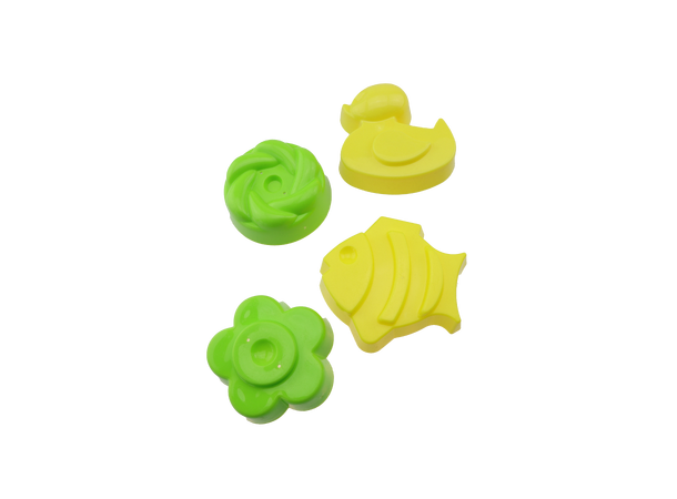 Bøtte og Spade - 7 deler Plast - Leke 