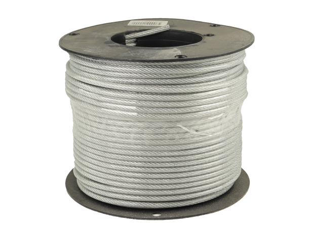 CAL Wire PVC belagt PVC / Galvanisert - 4-6 mm - 100 meter 