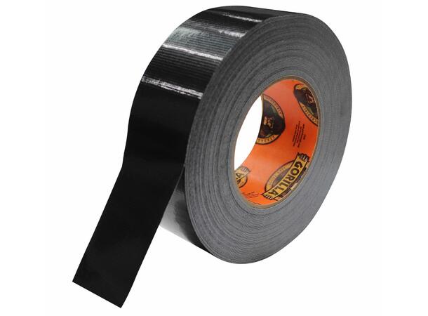 Gorilla Tape Lerretstape Sort - 48 mm - 32 meter 