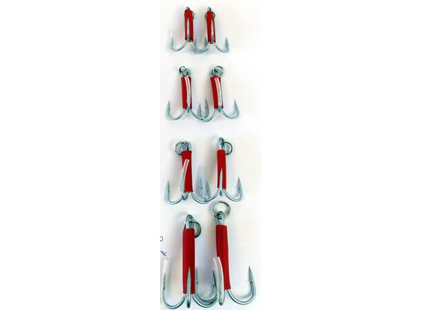 Osean Treblekrok - 2pk Fortinnet - 4/0 