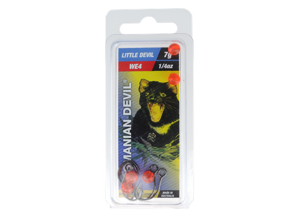 Tasmanian Devil Wide Eye Singelkrok No,4 - 5pk 